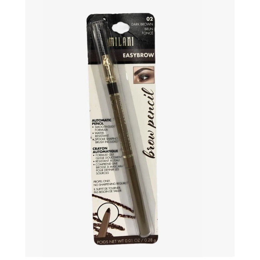 Milani Easybrow Automatic Pencil (02 Dark Brown | 0.01Oz/0.28g) NEW